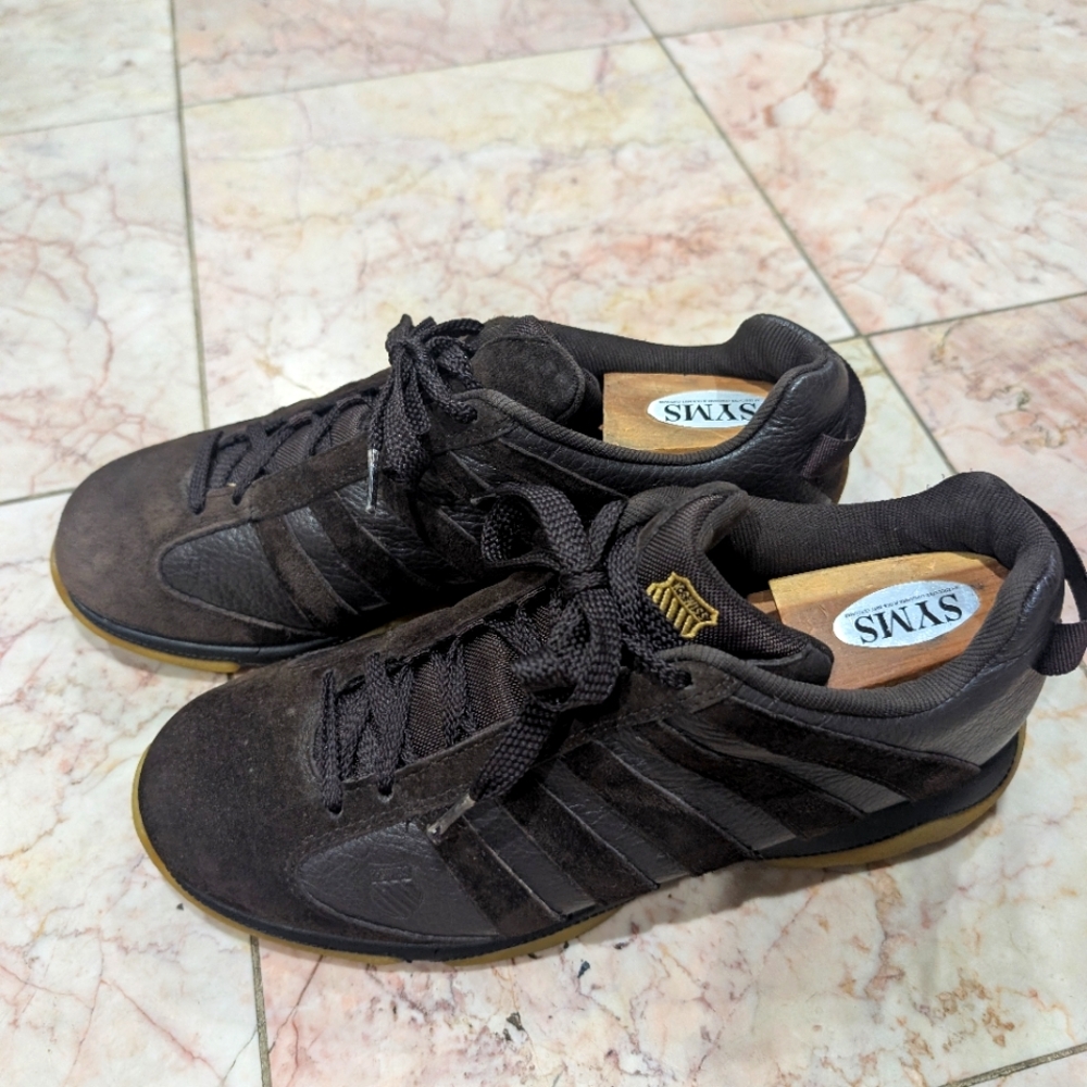 Men's Brown suede K-Swiss Sneakers